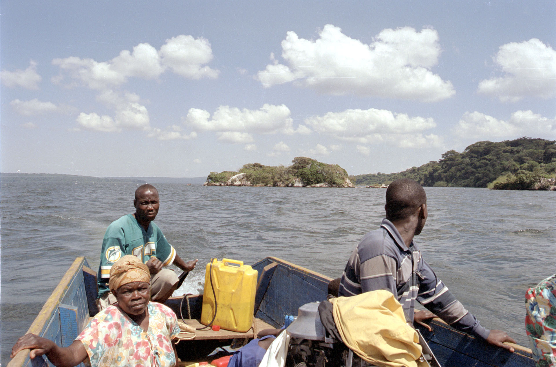 Boat from Ssese Islands